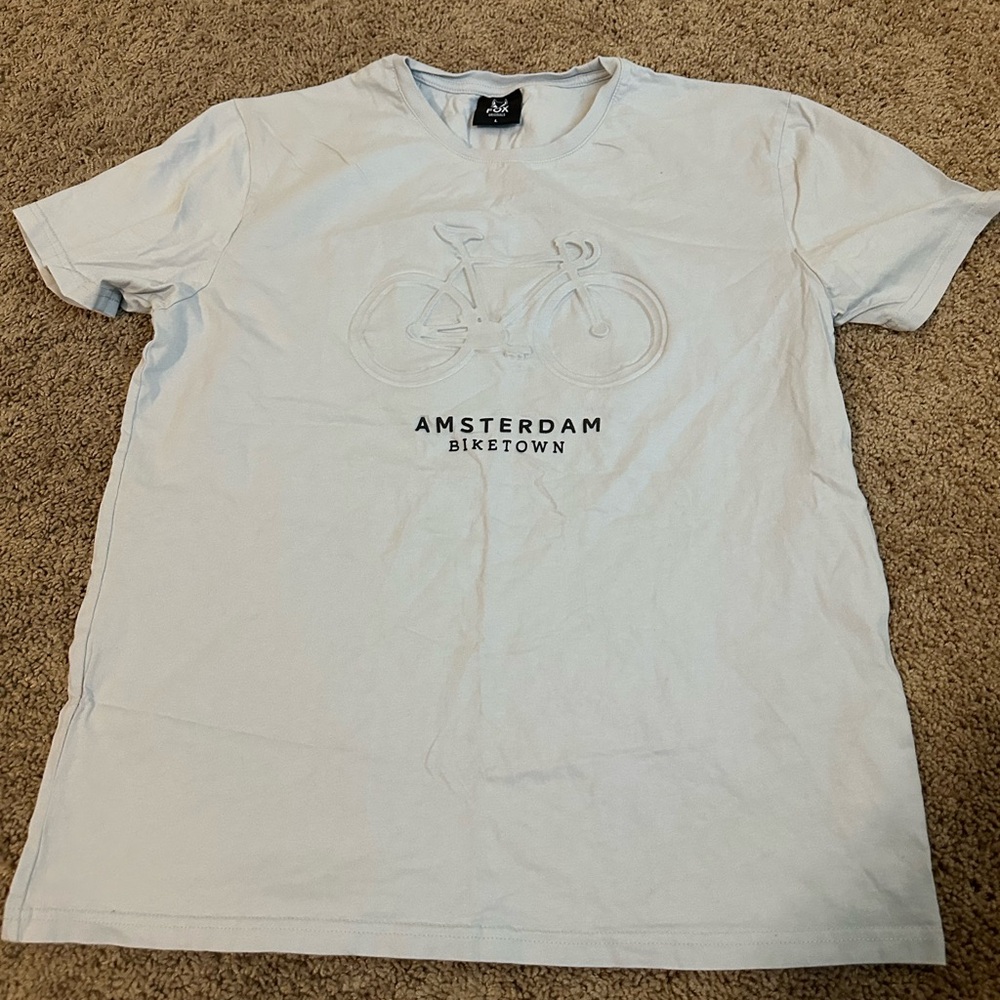 Fox Amsterdam Biketown White Tee